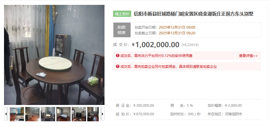 信陽(yáng)市新縣旺城路楊門(mén)咀安置區(qū)曉金湖飯莊正前方東頭別墅